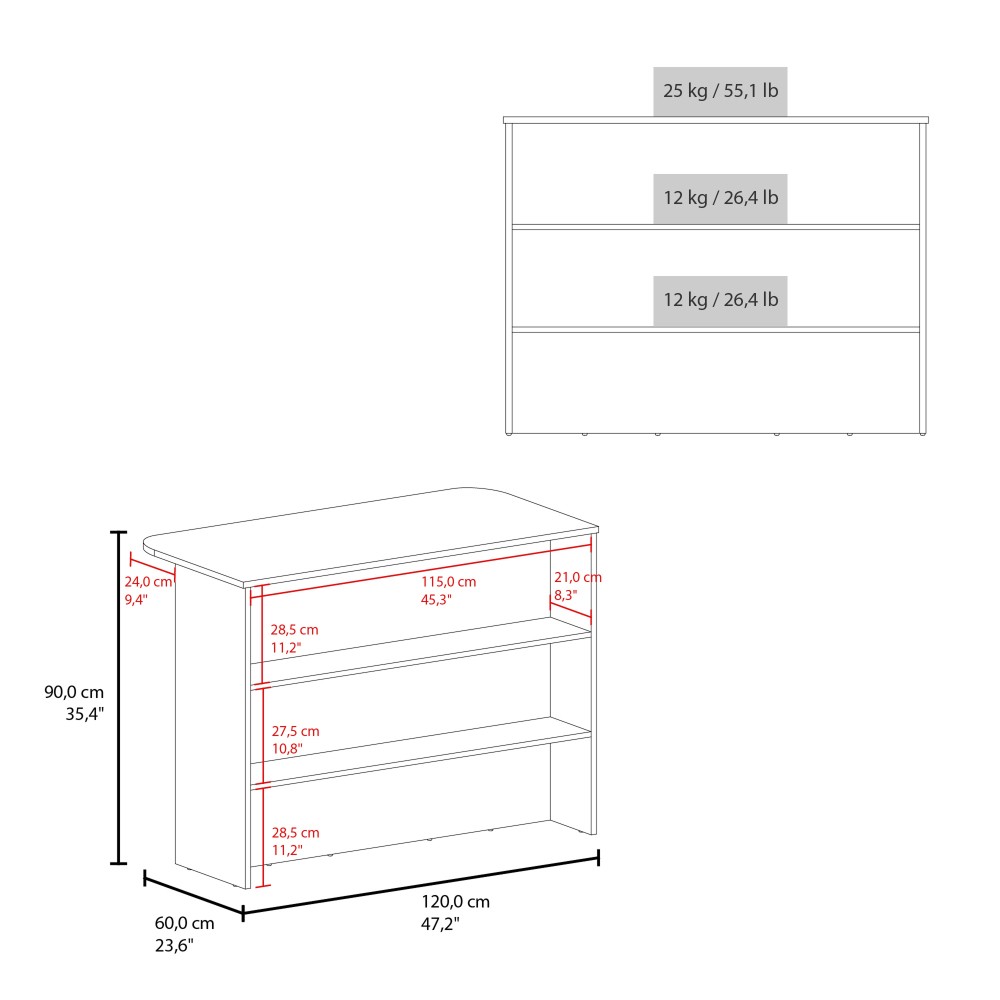 Central Kitchen Island with Modern Design Ample Storage Space Rolling Cart
