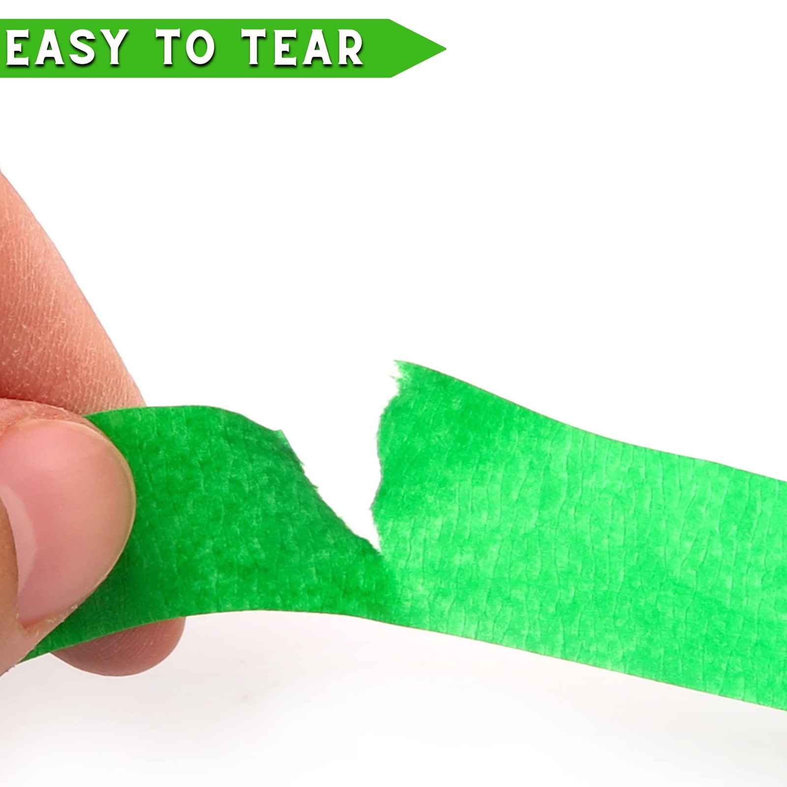 DOAY 5 Rolls Pinstripe Tape - 1/16", 1/8", 1/4", 1/2", 3/4" x 30 Yards, Green
