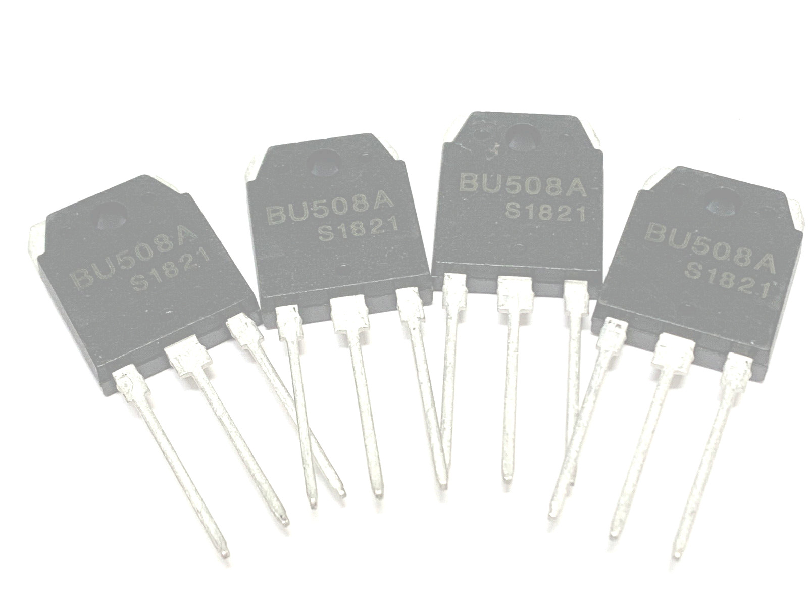 LOT OF 4 BU508A  NPN Transistors 5A 1500V 125W  | FREE US Shipping