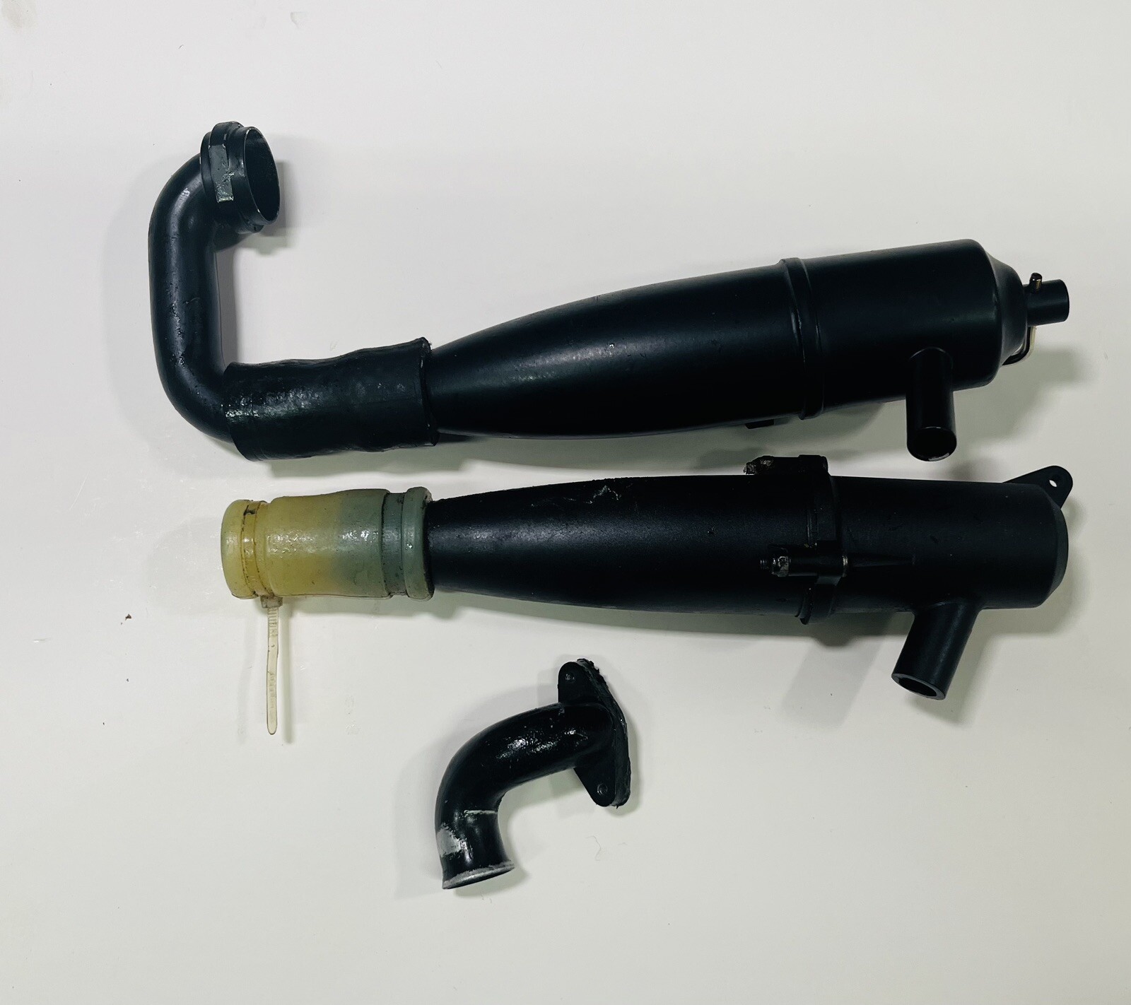 Vintage Nitro Exhaust Mufflers And Manifolds