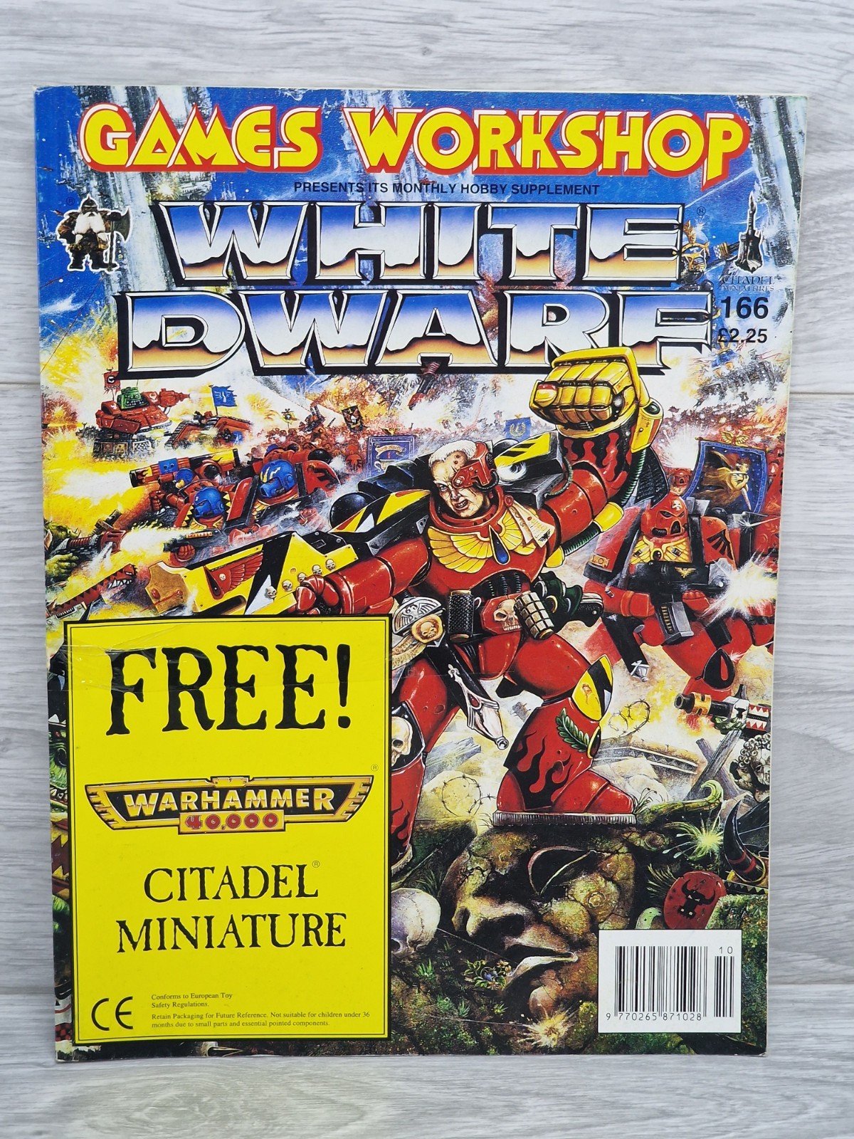 White Dwarf Magazine, Games Workshop - Issue 166, October 1993 Warhammer 40k
