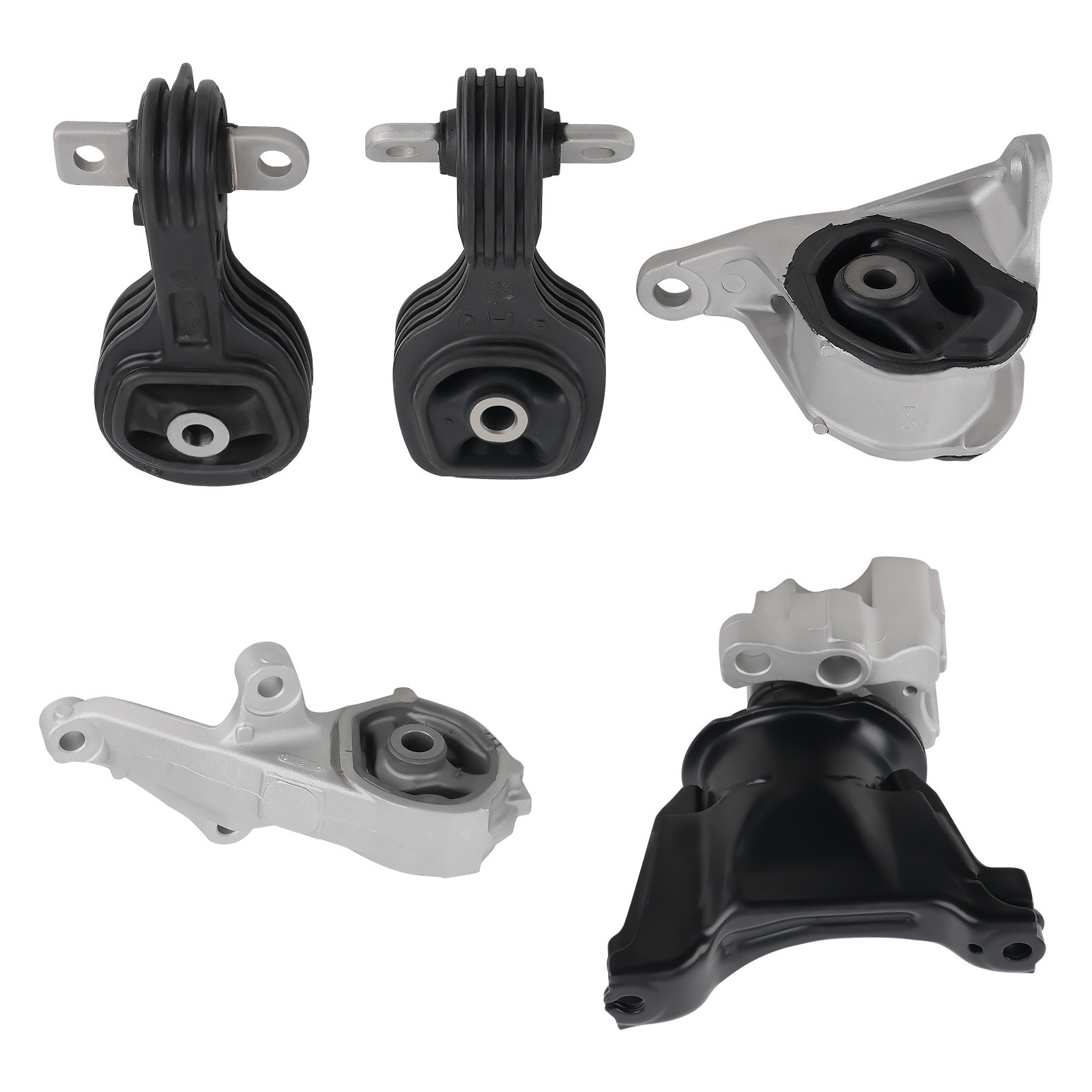 5PC Automatic Motor Mount Kit Engine Mount Set for Honda CRV CR-V 2.4L 2015-2017