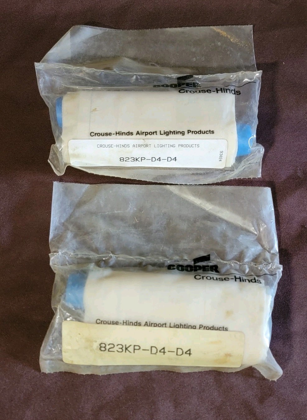 2 Cooper Crouse-Hinds Airport Lighting 823KP-D4-D4 Connector Kits