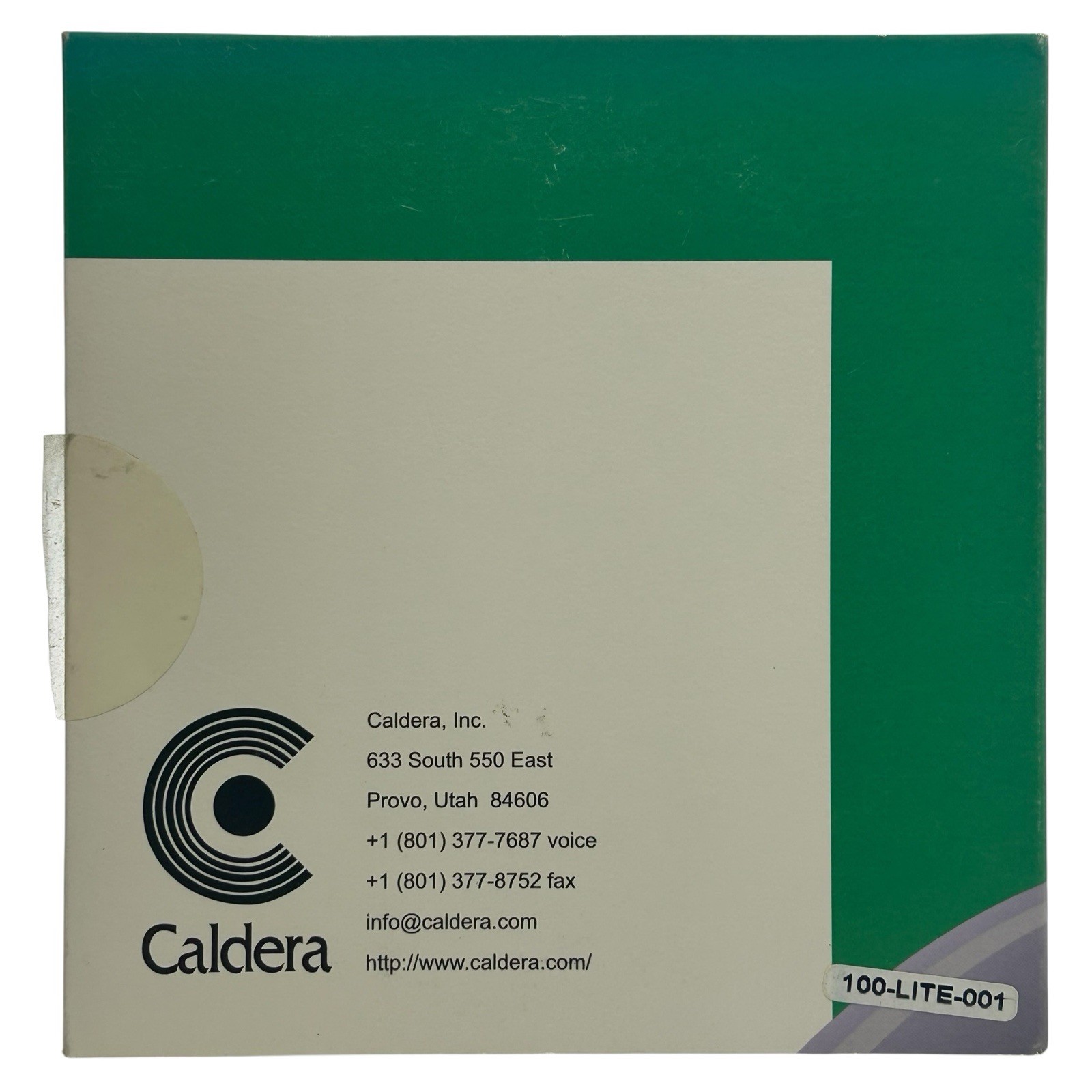 Caldera OpenLinux Lite Linux Distro 100-Lite-001 Vintage 1997