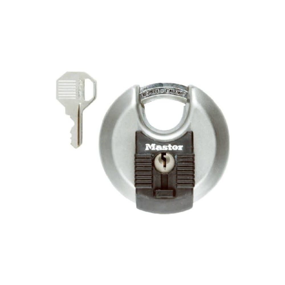 Master Lock Padlock 2 3/4In Keyed Dual Ballbearing Locking Disk 1Pk