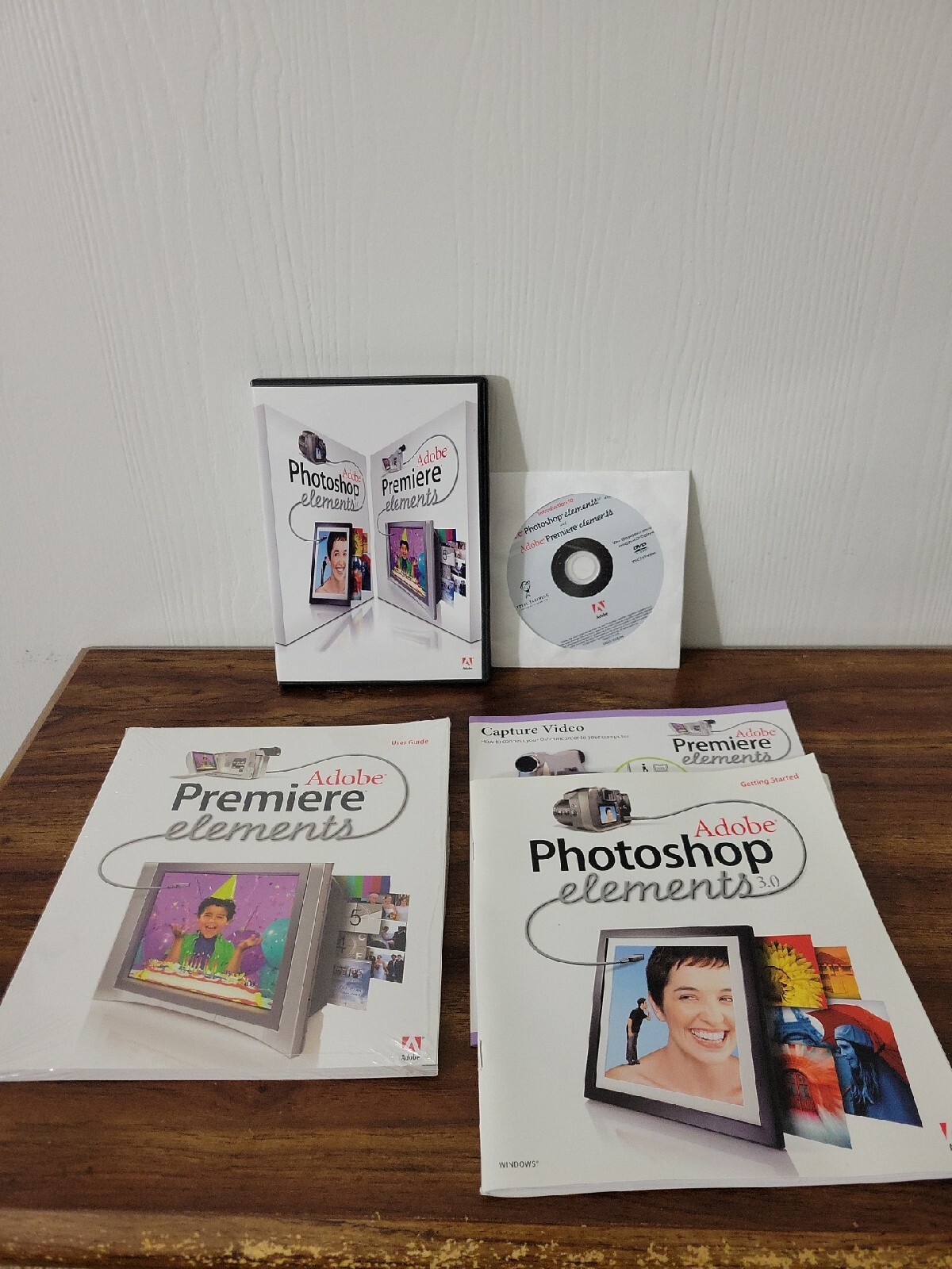Adobe Photoshop Elements 3.0 PLUS Adobe Premiere Elements, for XP