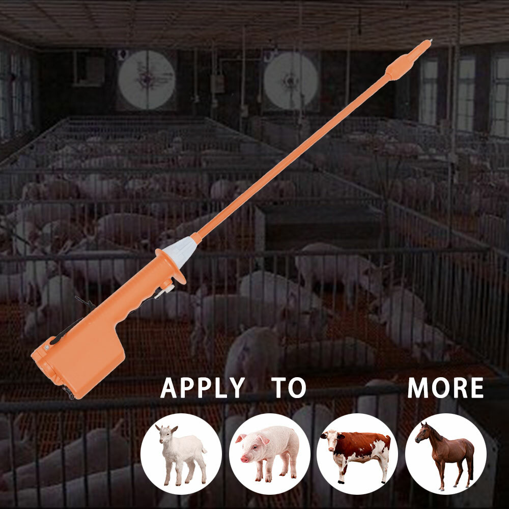 Electric Shock Livestock Prodder Rechargeable Cattle Pig Prod Animal Repellent