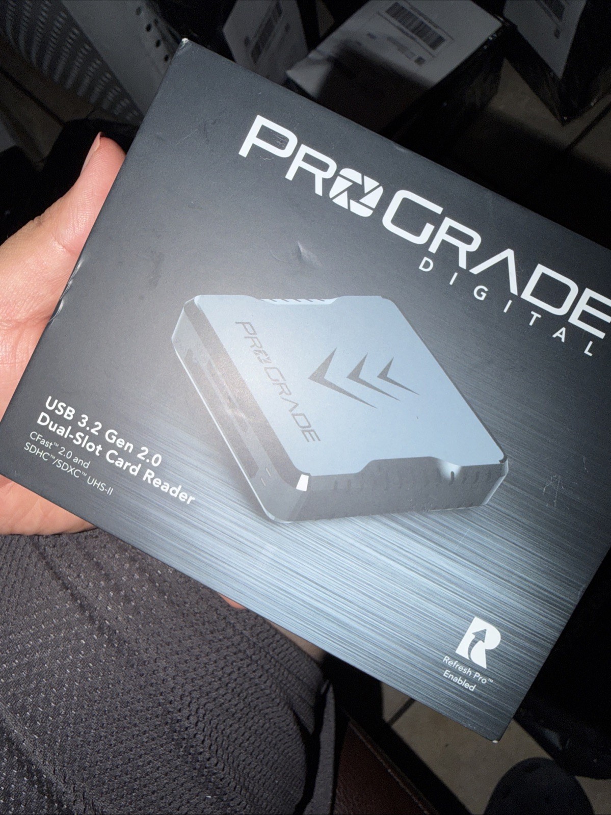 ProGrade Digital USB 3.2 Gen 2.0 CFast 2.0 and SDHC/SDXC UHS-ll Dual Slot Card R