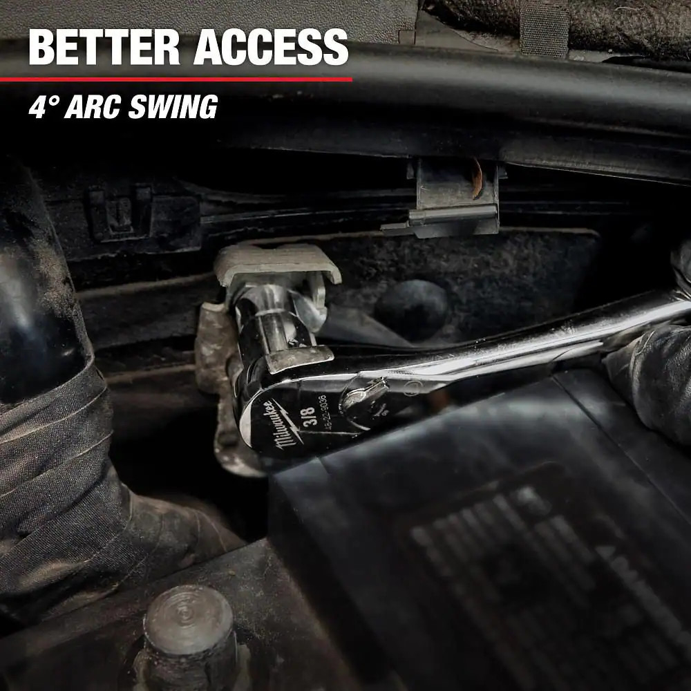 1/2 In. Drive 18 In. Flex Head Ratchet