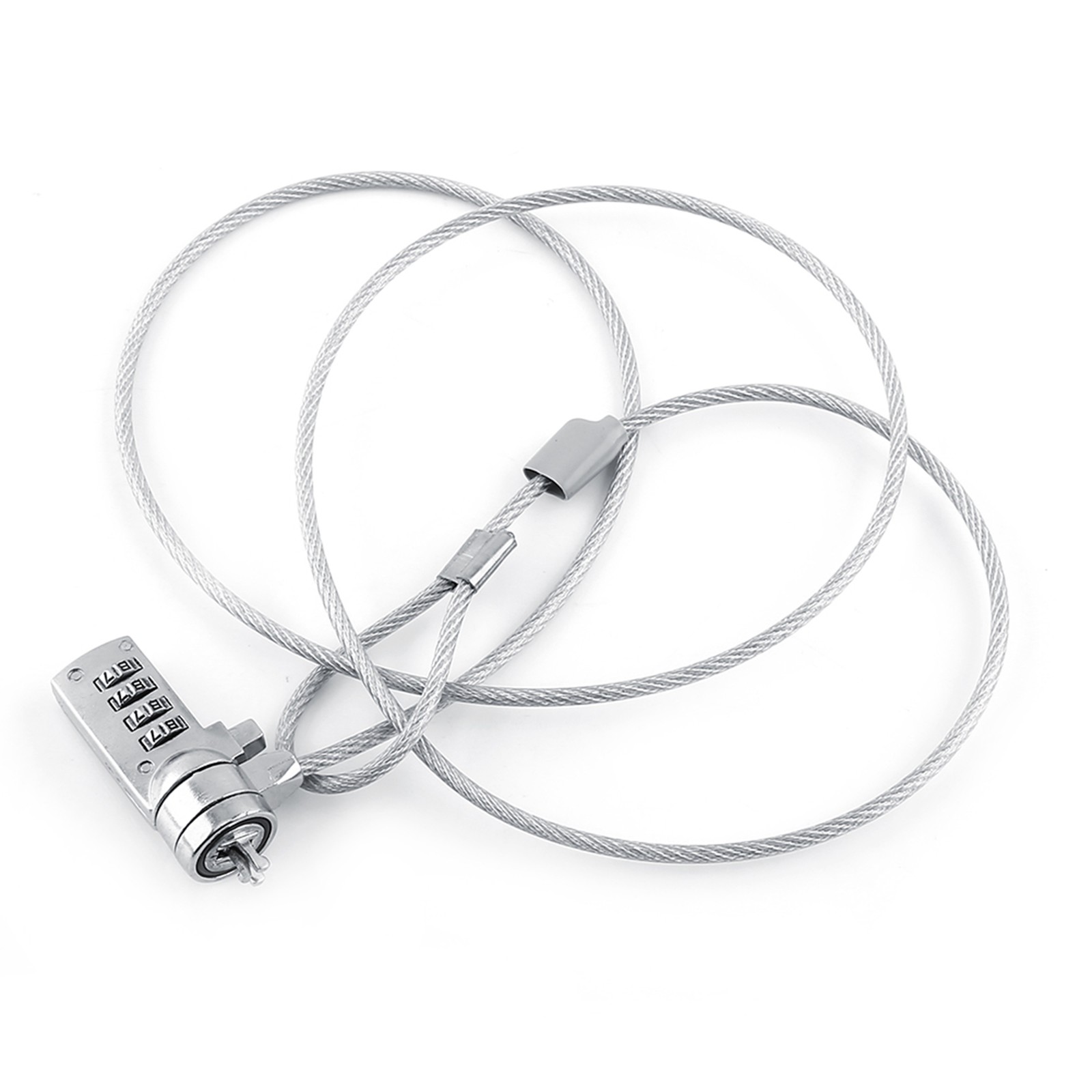 Laptop Combination Security Lock Cable Chain Theft Deterrent 4 Digit