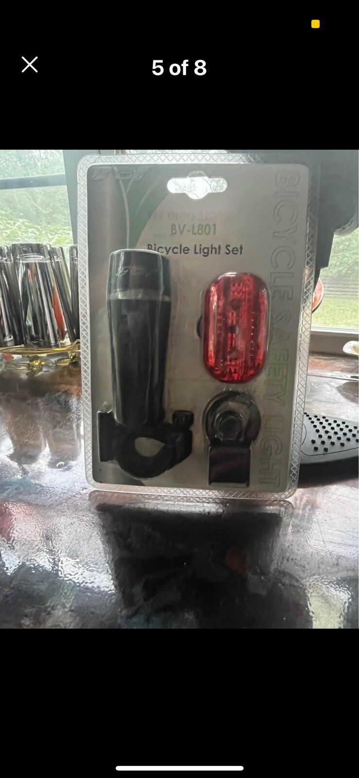 Biking Combo! Bicycle Light & Hand Pump . THINK SPRING!!