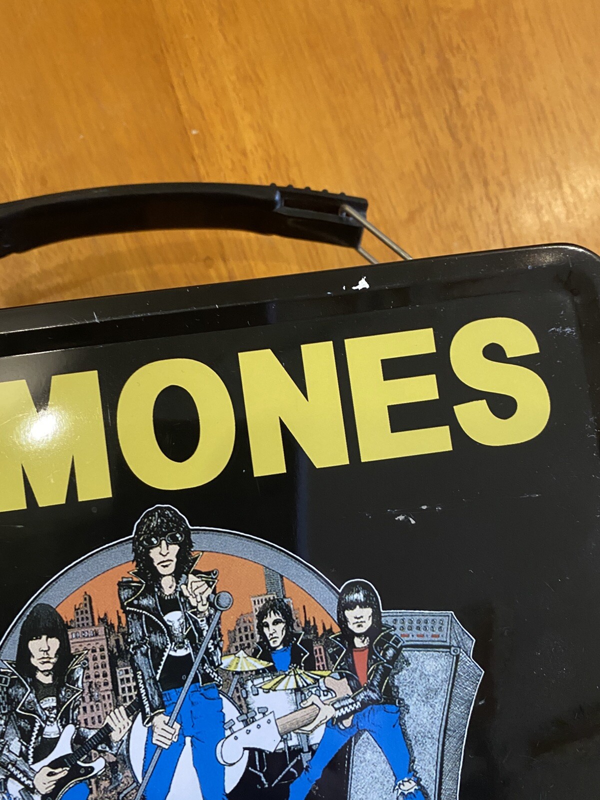 RAMONES LUNCHBOX WITH THERMOS! 2002 NECA - Good Condition!