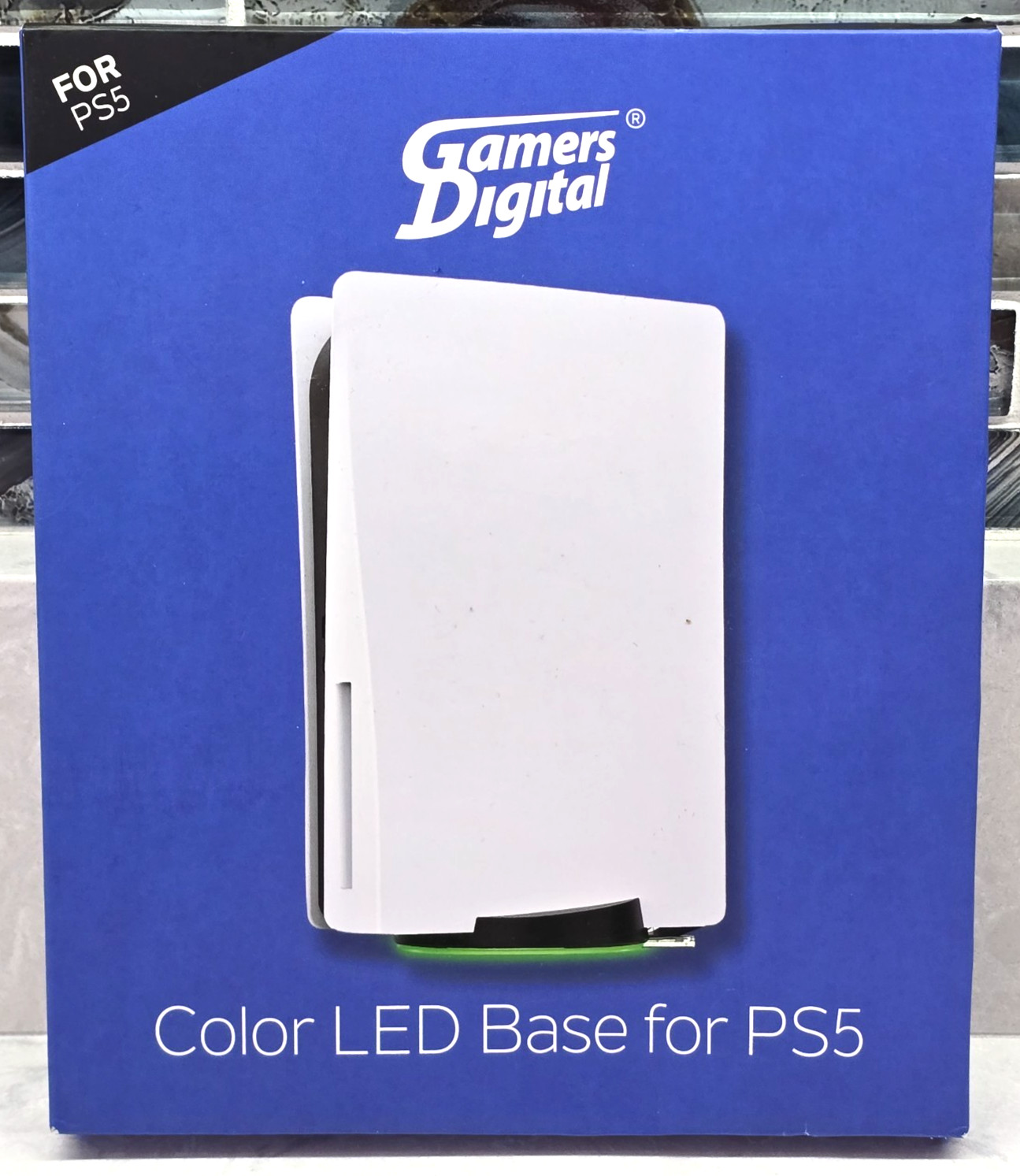 Gamers Digital Color LED Base For PS5 Wireless Remote Included