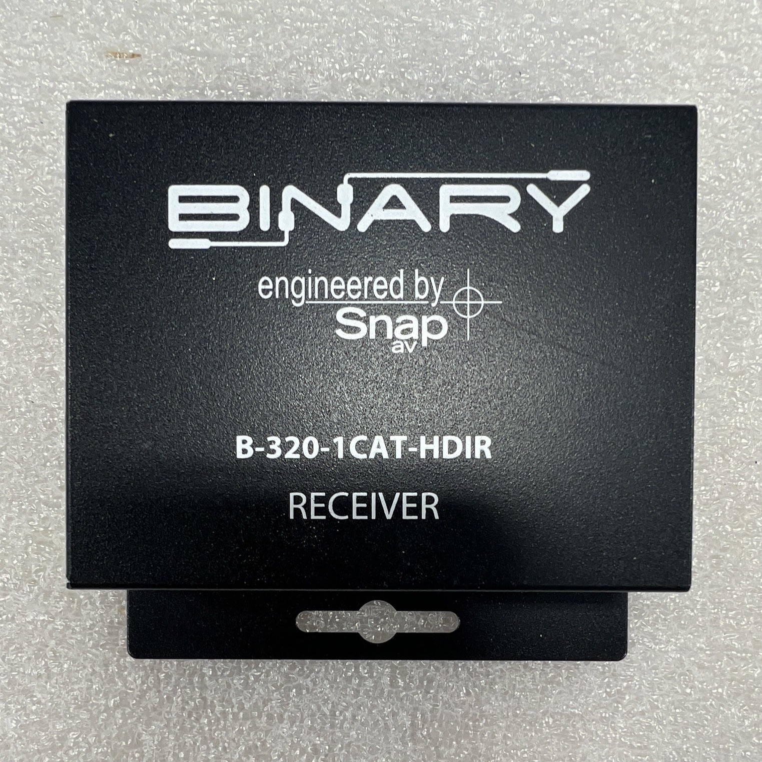 Binary B-320-1CAT-HDIR HDMI Receiver RJ45 In HDMI Out IR 5V DC Black