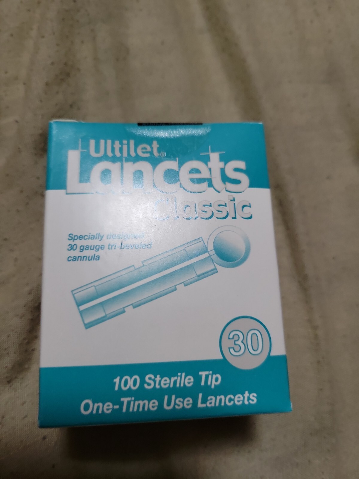 Ultilet Sterile 30G Lancets Classic 100 pc