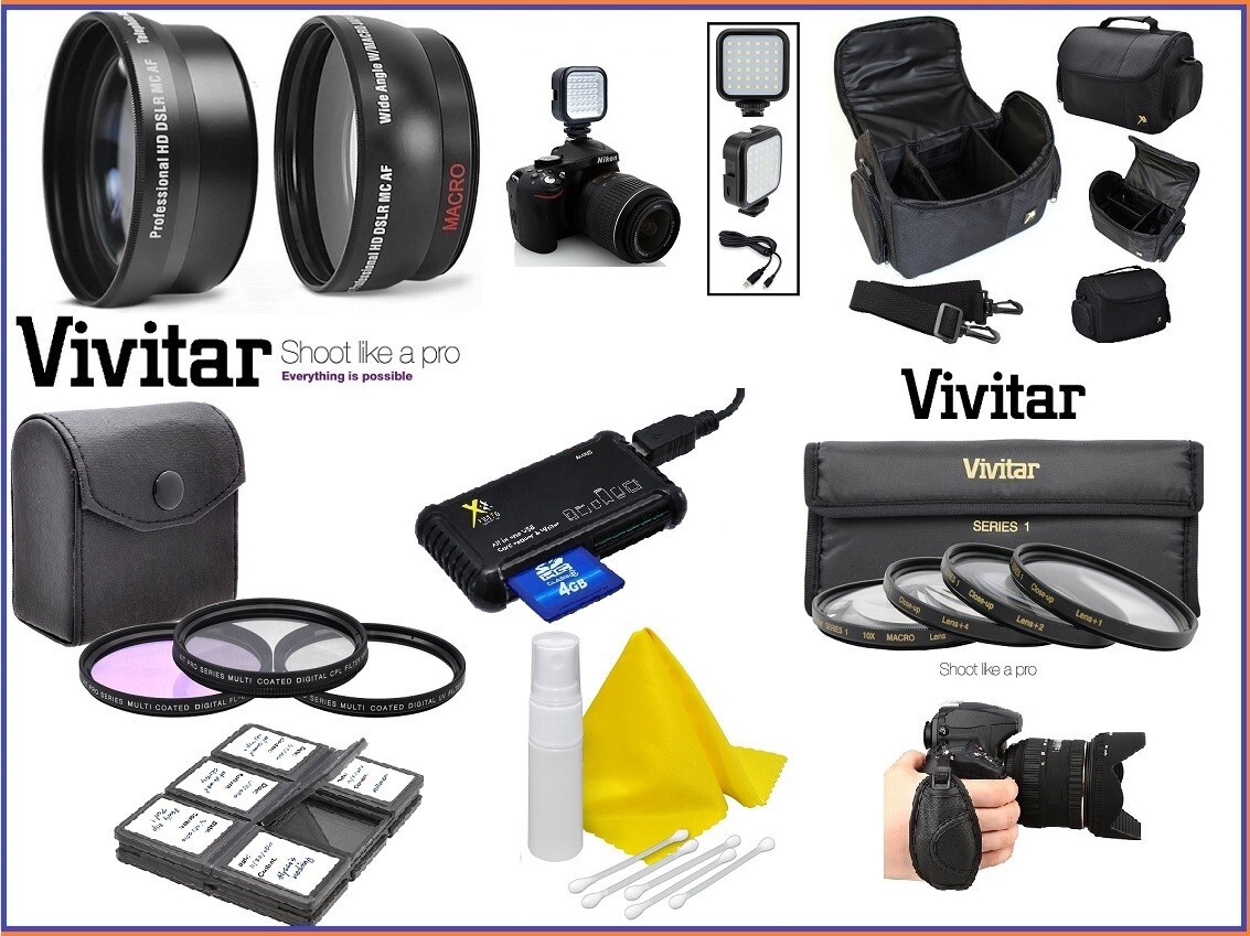 Super Deluxe Accessory Pack Bundle For Nikon Zfc Z fc Z30 Z30 (46mm Size)