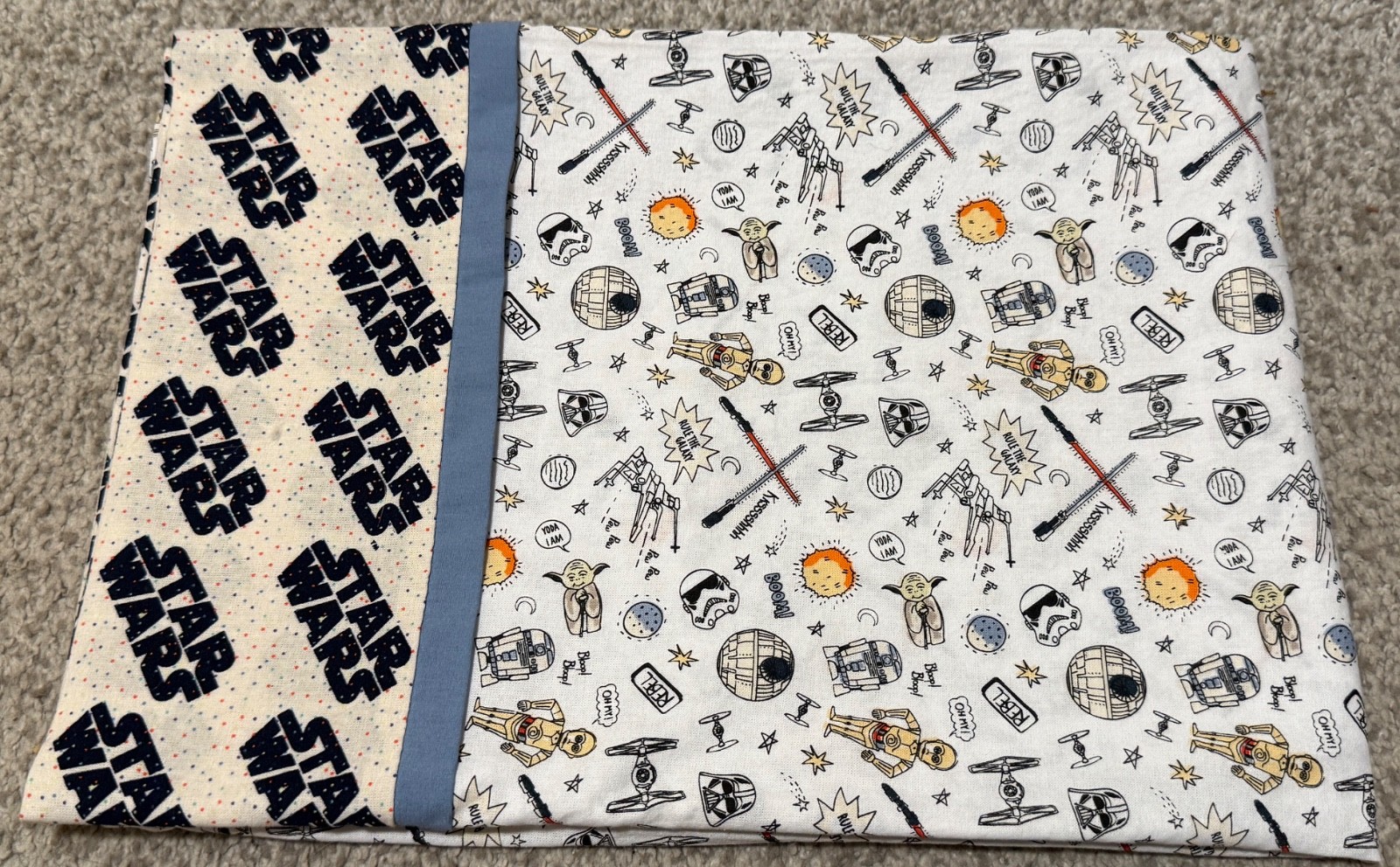 Unique Hand Made Star Wars Pillow Case Standard Size