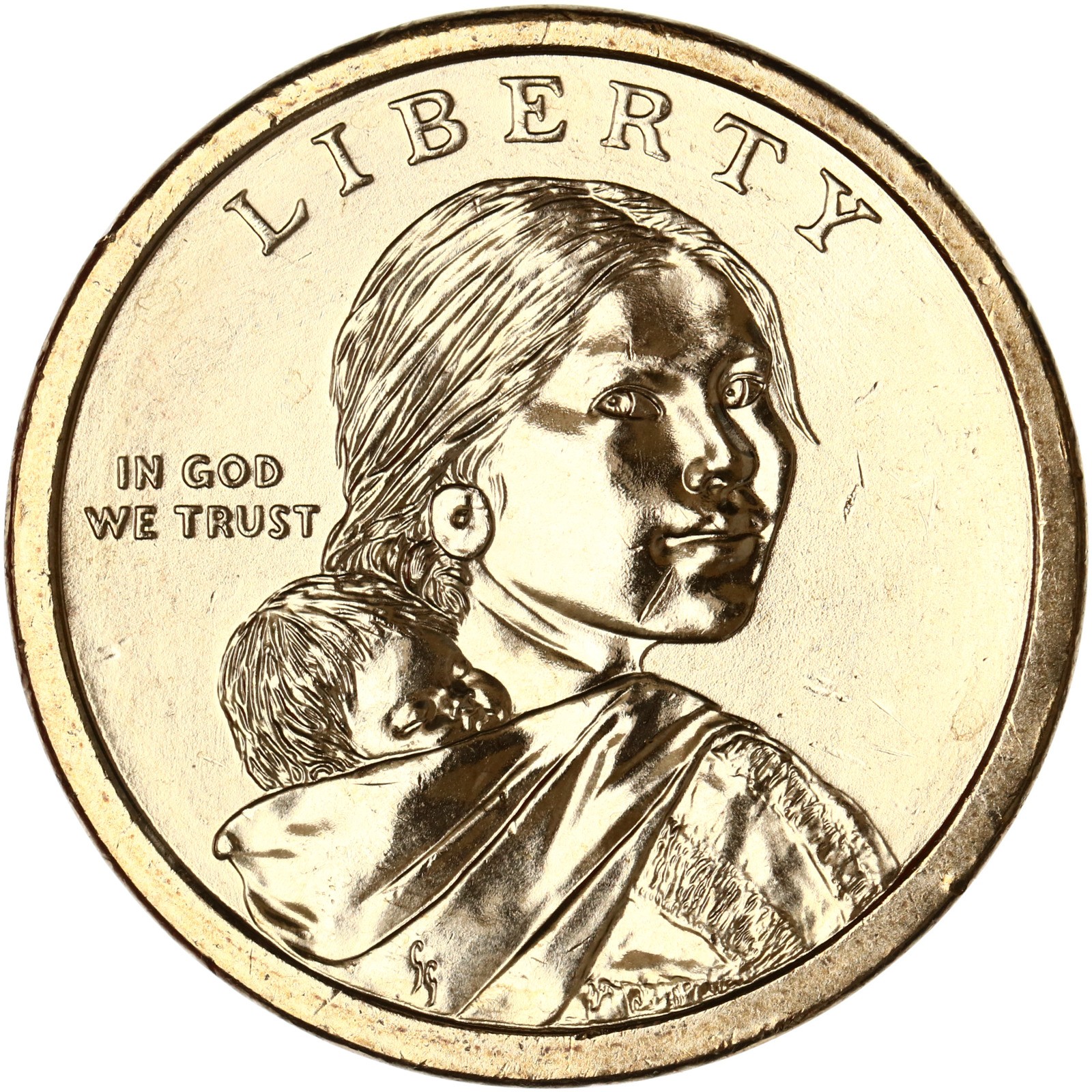 2012 P Native American Sacagawea Dollar BU