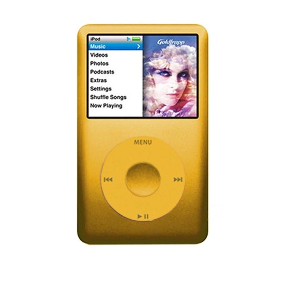 🍎🍎Brand New Apple iPod Classic 7th Gold 512GB SSD MP3 Plyaer-Sealde Box✅
