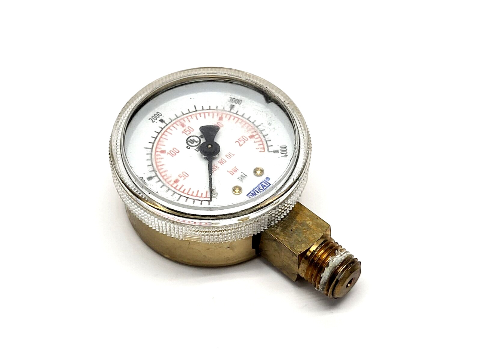 Wika 2763342-1 Pressure Gauge 0-4000PSI