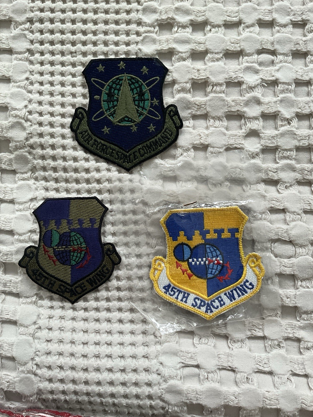 USAF 45th Space Wing Patch X2 Plus AFSPC