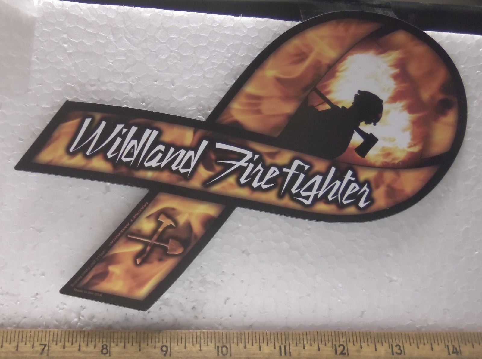 Wildland Firefighter Magnetic Ribbon