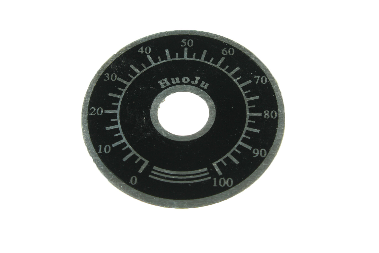 Potentiometer Variable Round 0-100 Control Dial Face Plate 1pcs