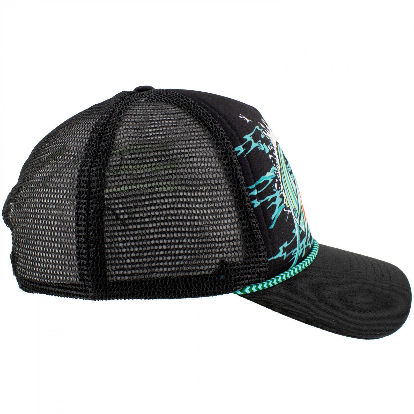 Mountain Dew Baja Blast Big Waves Trucker Hat Multi-Color