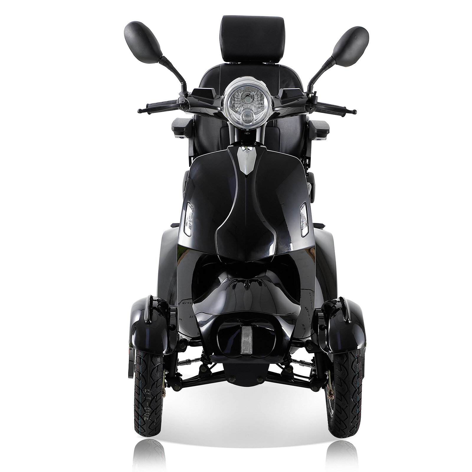 4 Wheels Mobility Scooter 800W Motor 60V 20Ah Battery Adult Senior Black