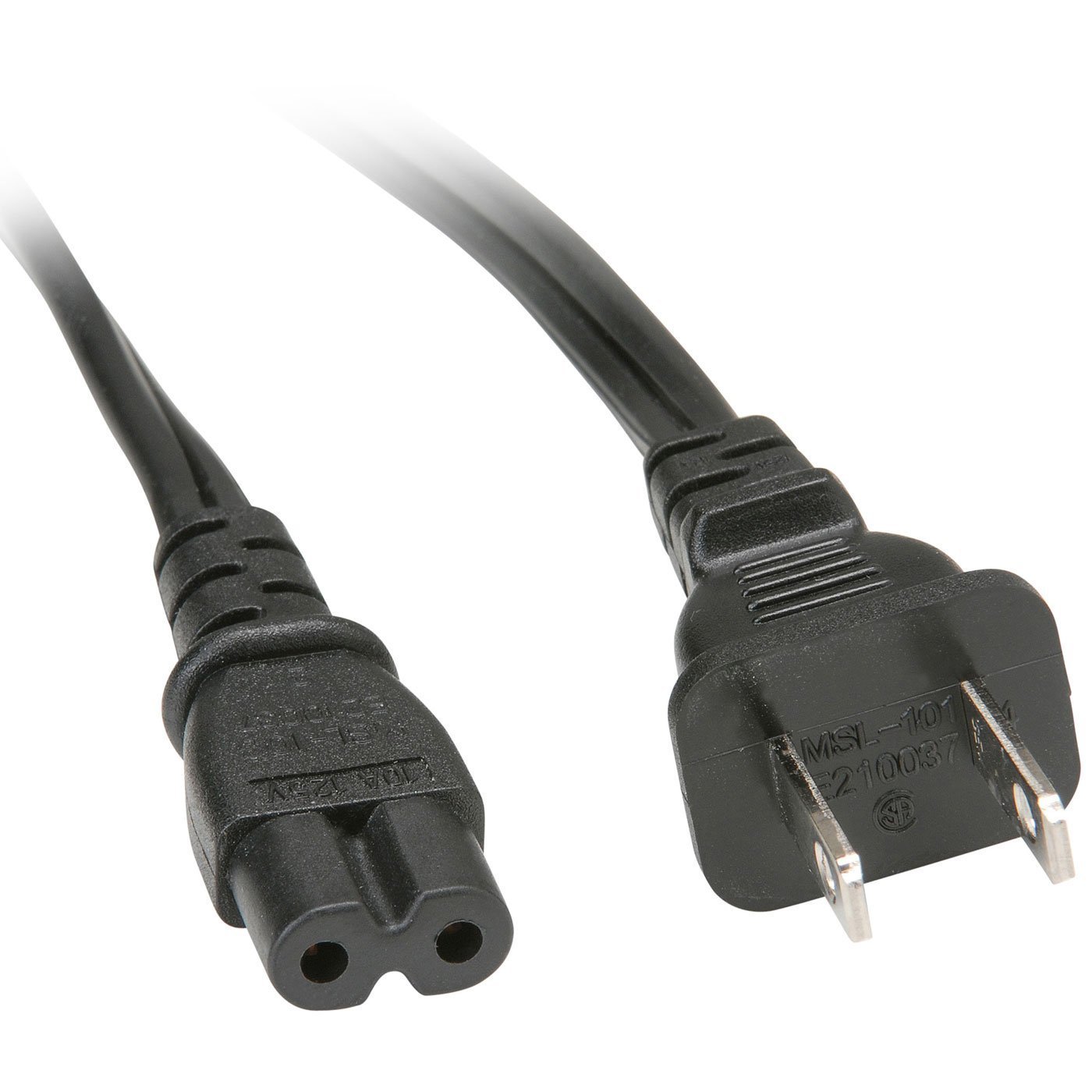15ft AC Power Cord for Samsung Panasonic LG TV/Inkjet/Printer/Power 2prong