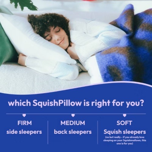 SquishPillow King Squish Medium Pillow