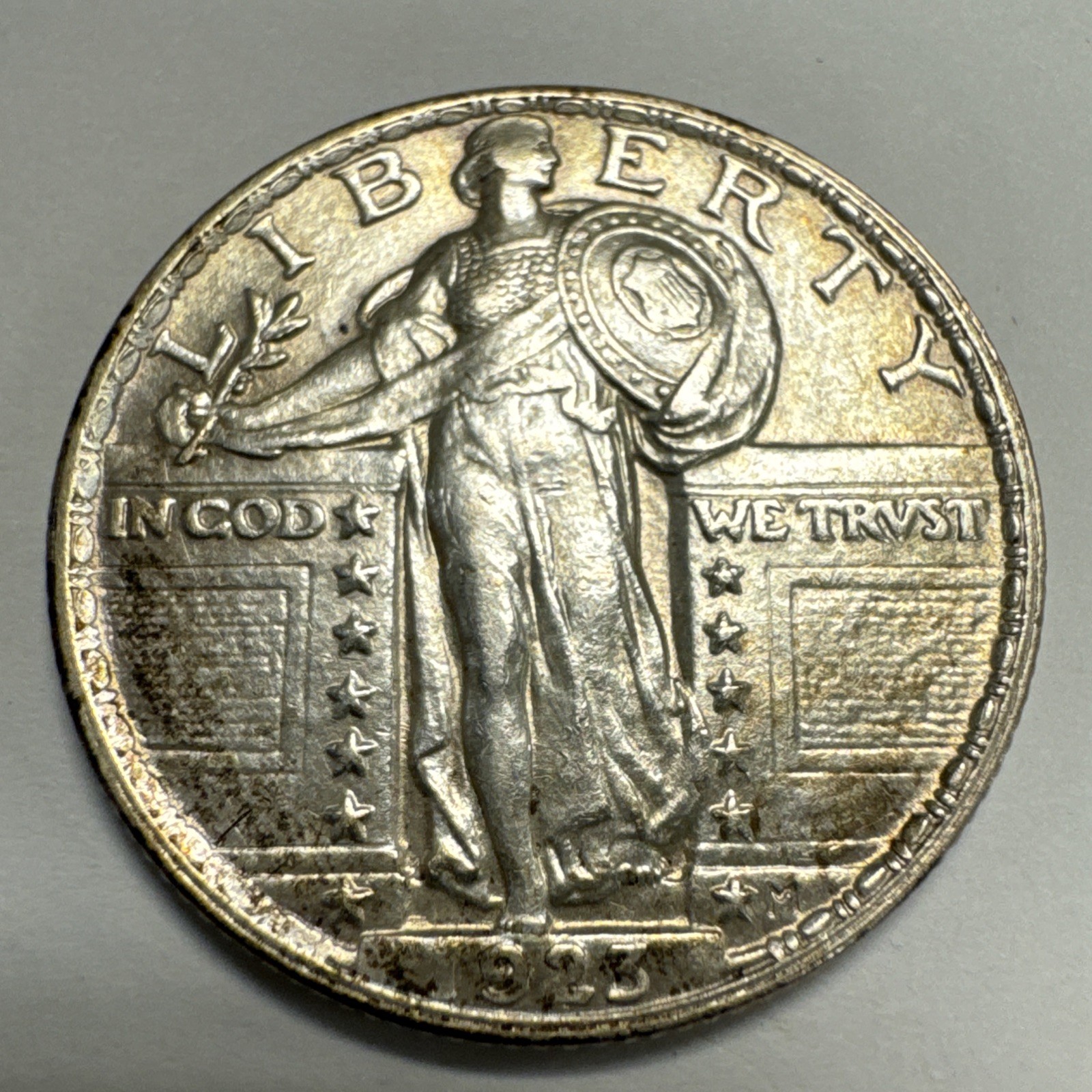 1923 Standing Liberty Quarter Choice AU