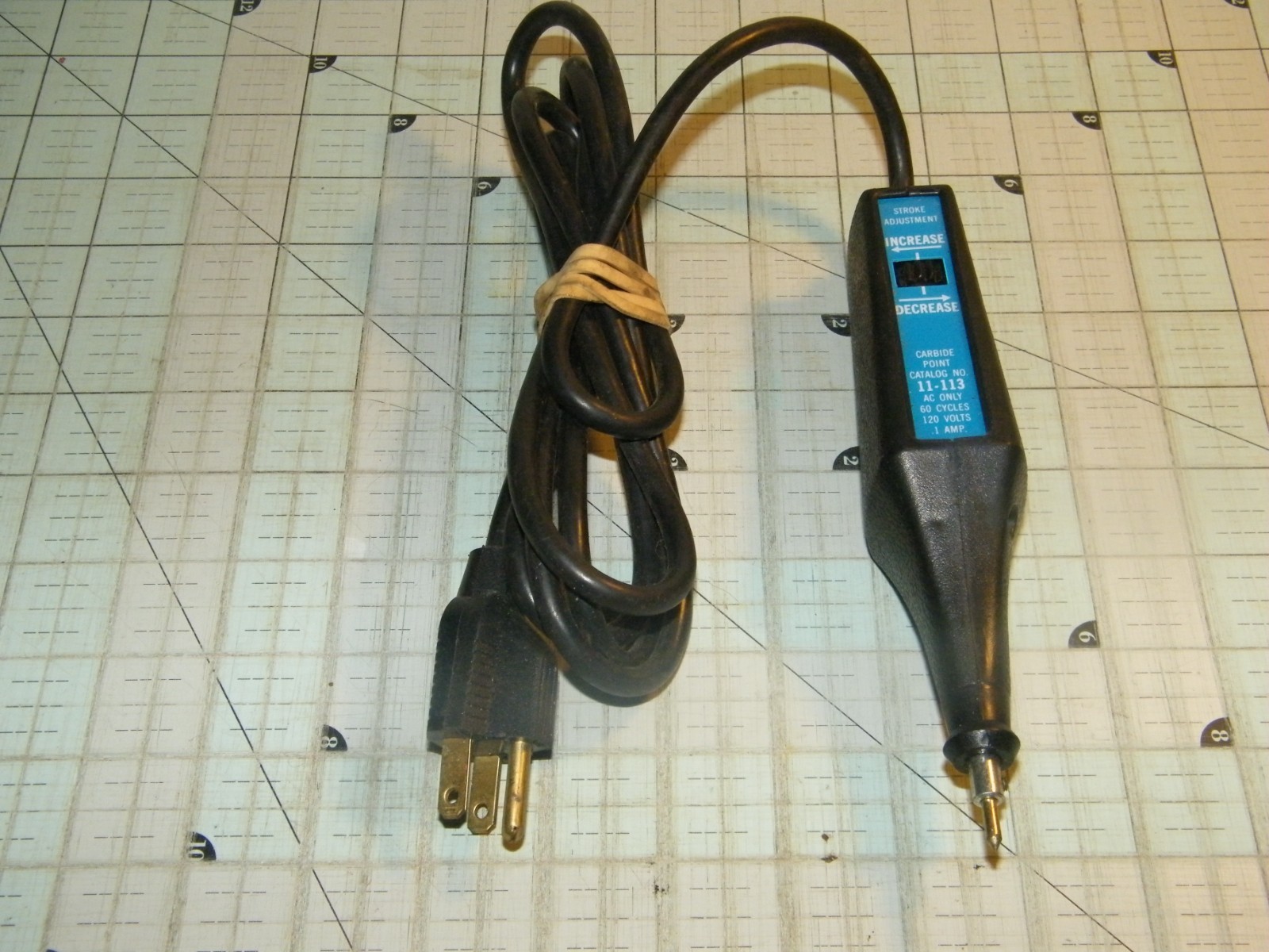 Ideal Industries 11-113C carbide point electric marker engraver, 60 cycles, 120V