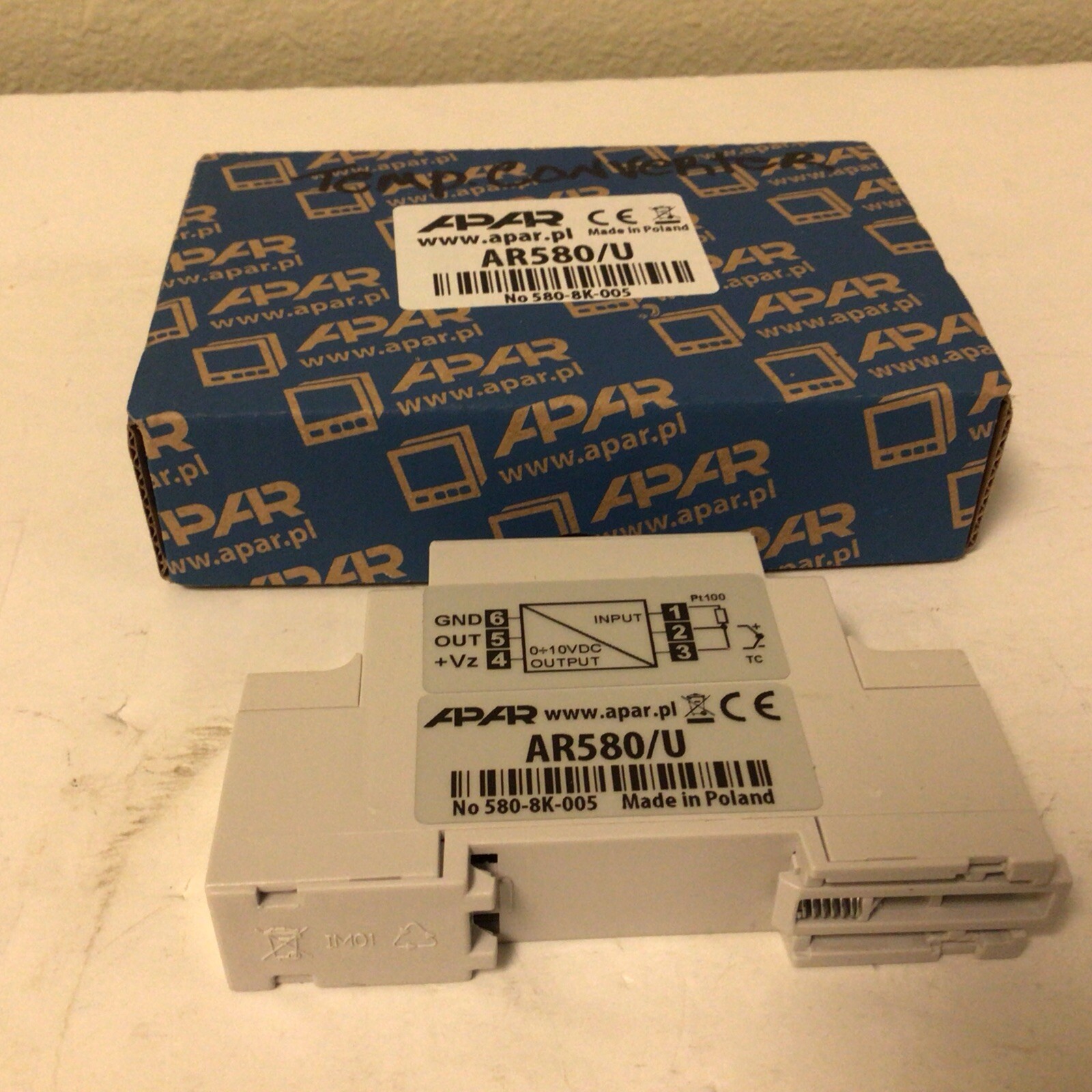 NEW, APAR AR580/U 580-05N-006 TEMPERATURE CONVERTER, FREE SHIPPING