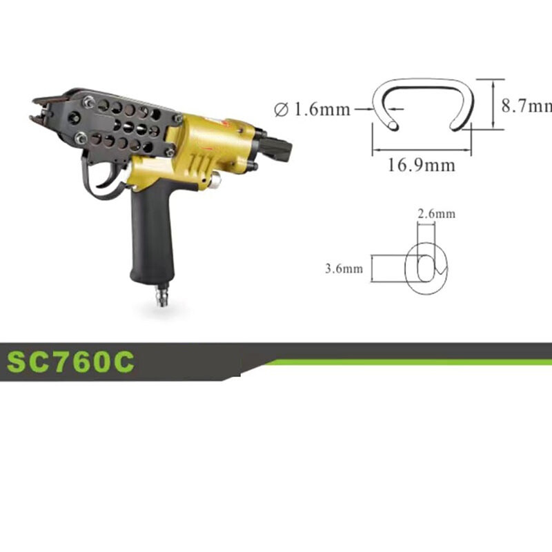 Pneumatic C Machine Nailer Pneumatic Nail Gun SC760 C-ring Pneumatic Pliers Tool