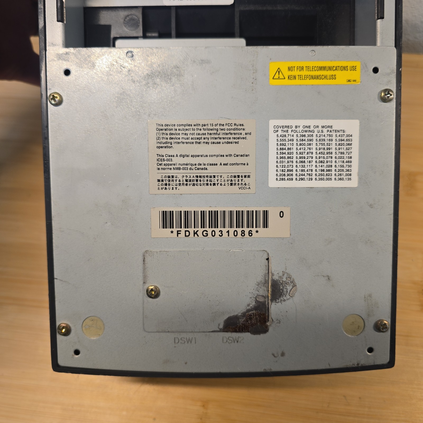 Epson TM-U220PD M188D Dot Matrix POS Receipt Ticket Printer - Tested Working