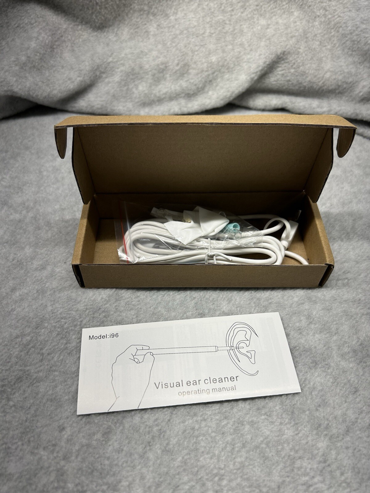 i96 3 In 1 USB Ear Scope Inspection HD 0.3MP Camera Visual Ear Cleaner Android