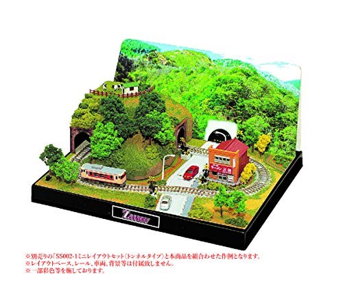 Rokuhan Z Shorty SS002-2 Scenery Set for Mini Layout Tunnel Type Z Scale Japan