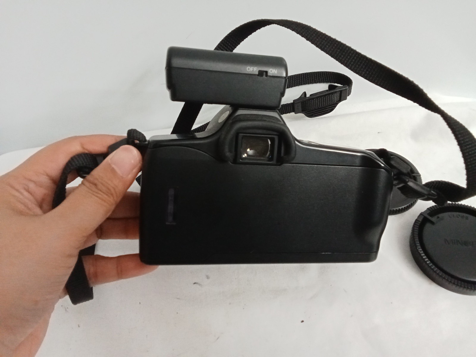Minolta Maxxum 3000i 35mm Camera With Flash Untested
