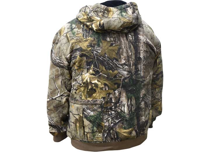 Radians DCHJ074D1-L DeWalt Heated Realtree Edge Heated Hoodie Kitted Camo, Large
