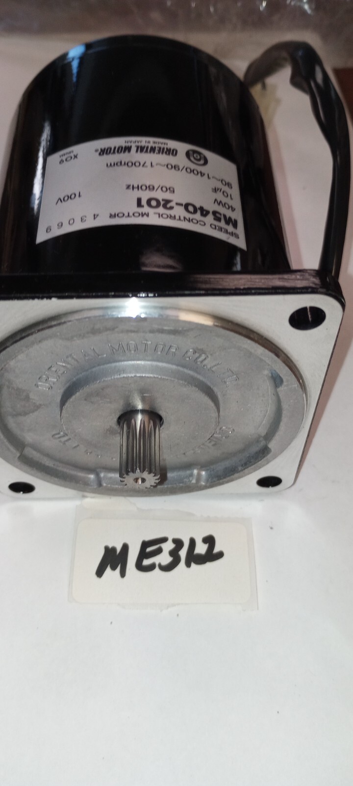 Oriental Motor Speed Control Motor M540-201