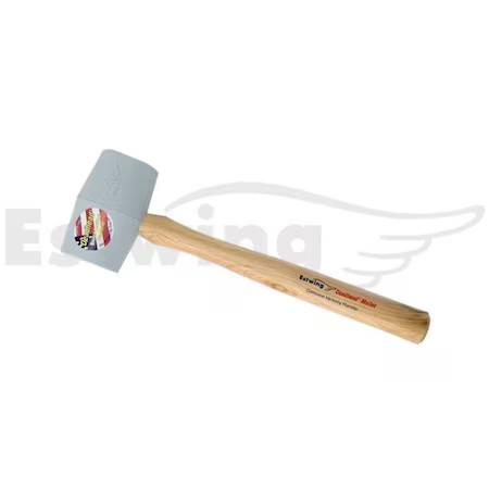 Estwing Dh-18N Mallet, 15 " L, Rubber, Gray, 2 1/2" Dia.