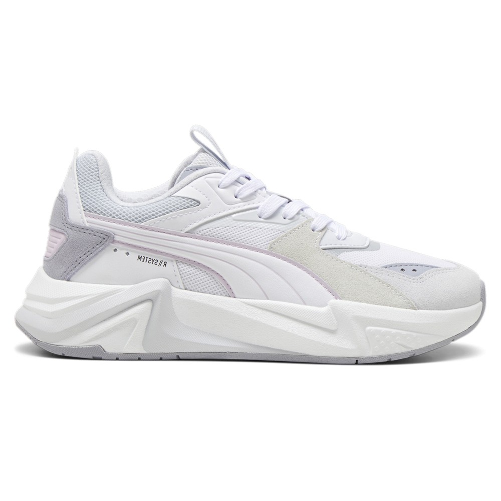 PUMA RsPulsoid Lace Up  Womens Purple, White Sneakers Casual Shoes 39249708