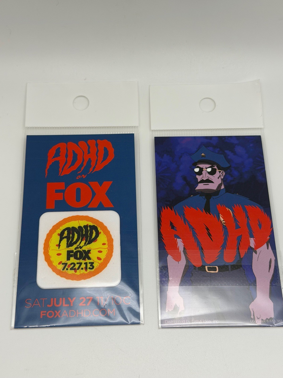 SDCC 2013 Exclusive Fox ADHD Promo Axe Cop Screen Cleaner