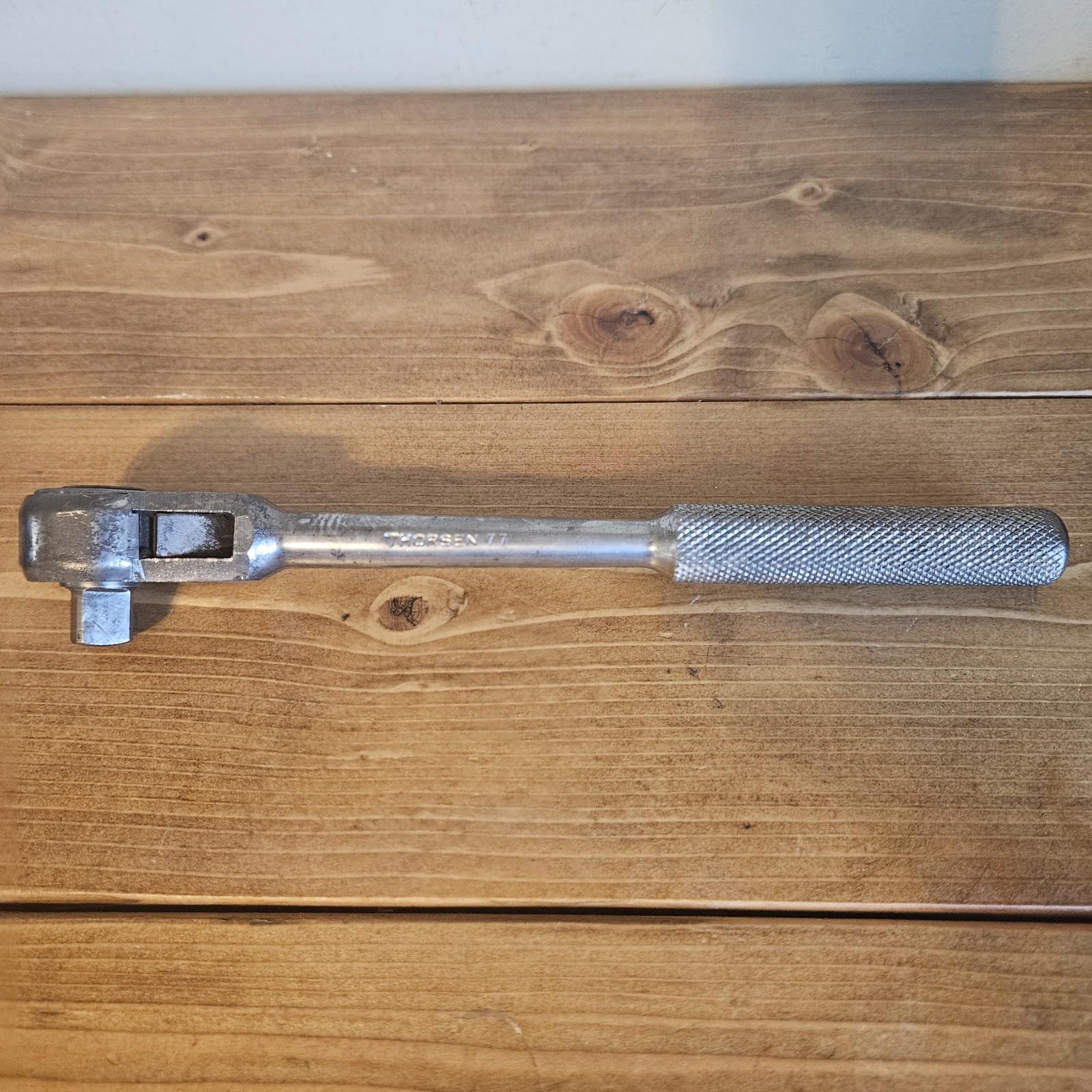 Vintage Thorsen 1/2" Drive Ratchet No. 77 Made in USA