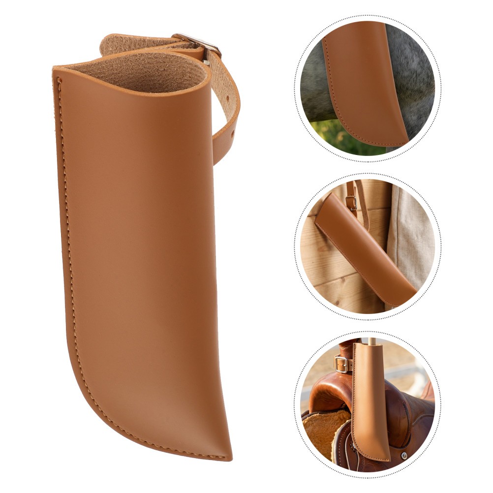 Equestrian Flagpole Stand Boot Holder Saddle Bag Mount for Horse Training