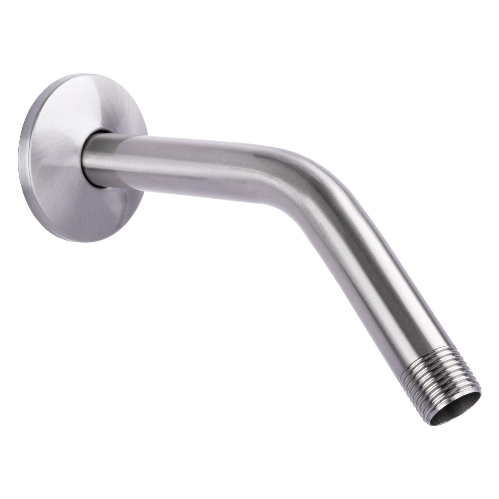 LDR 8 Inch Shower Arm and Flange, Stainless Steel Construction, Head Extension
