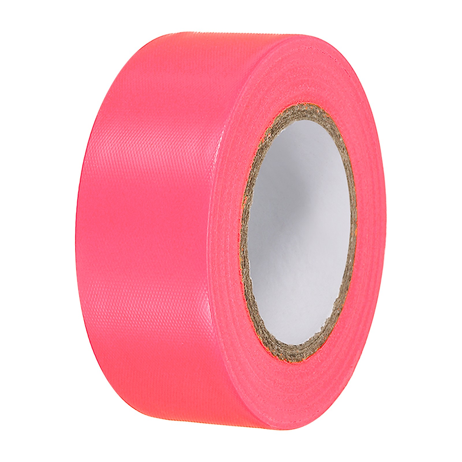 Flagging Tape 1.2"x150', PVC Non-Adhesive Neon Marking Tape, Pink