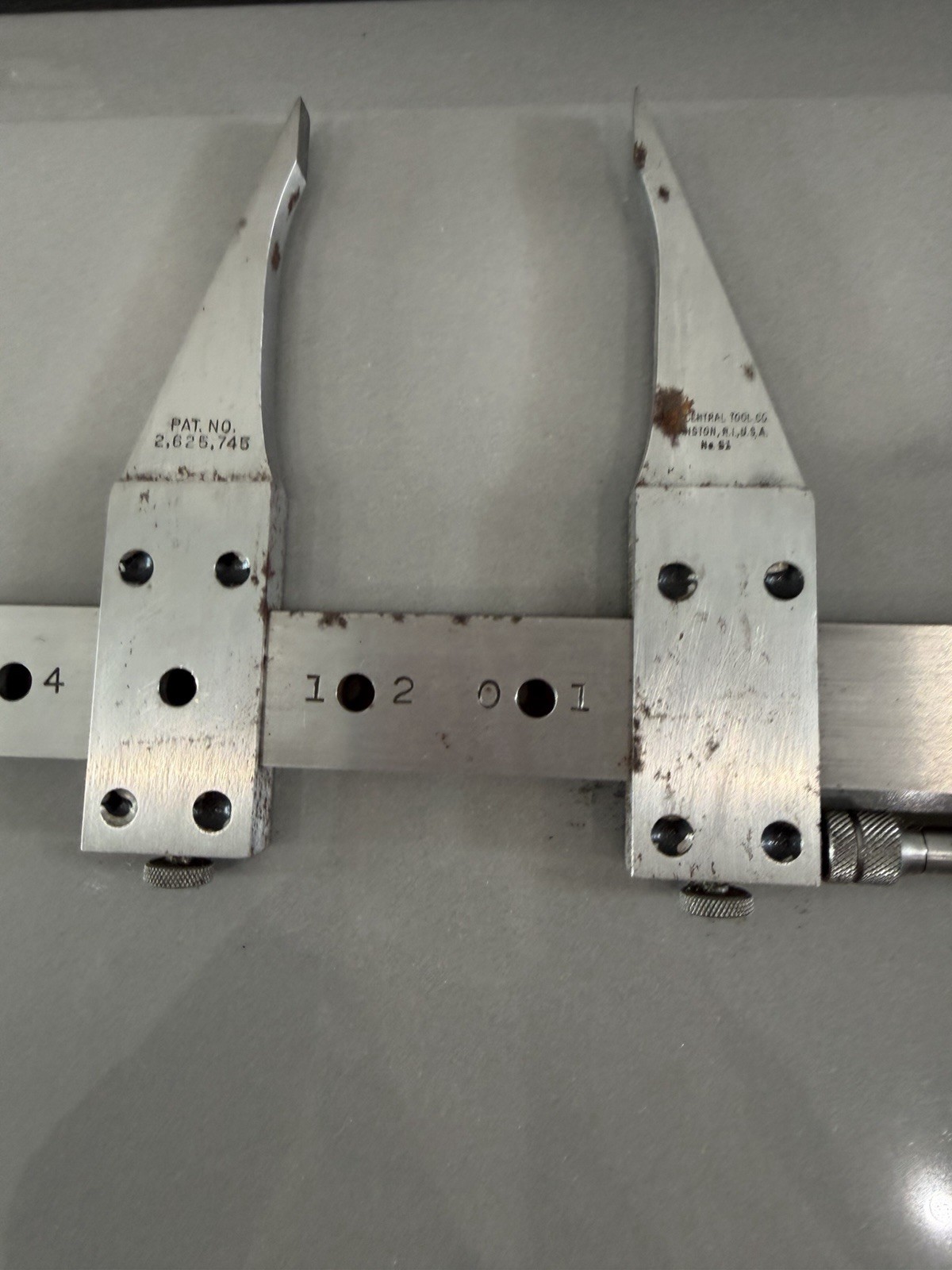 Central Main Journal Micrometer 510 MBM Rare -