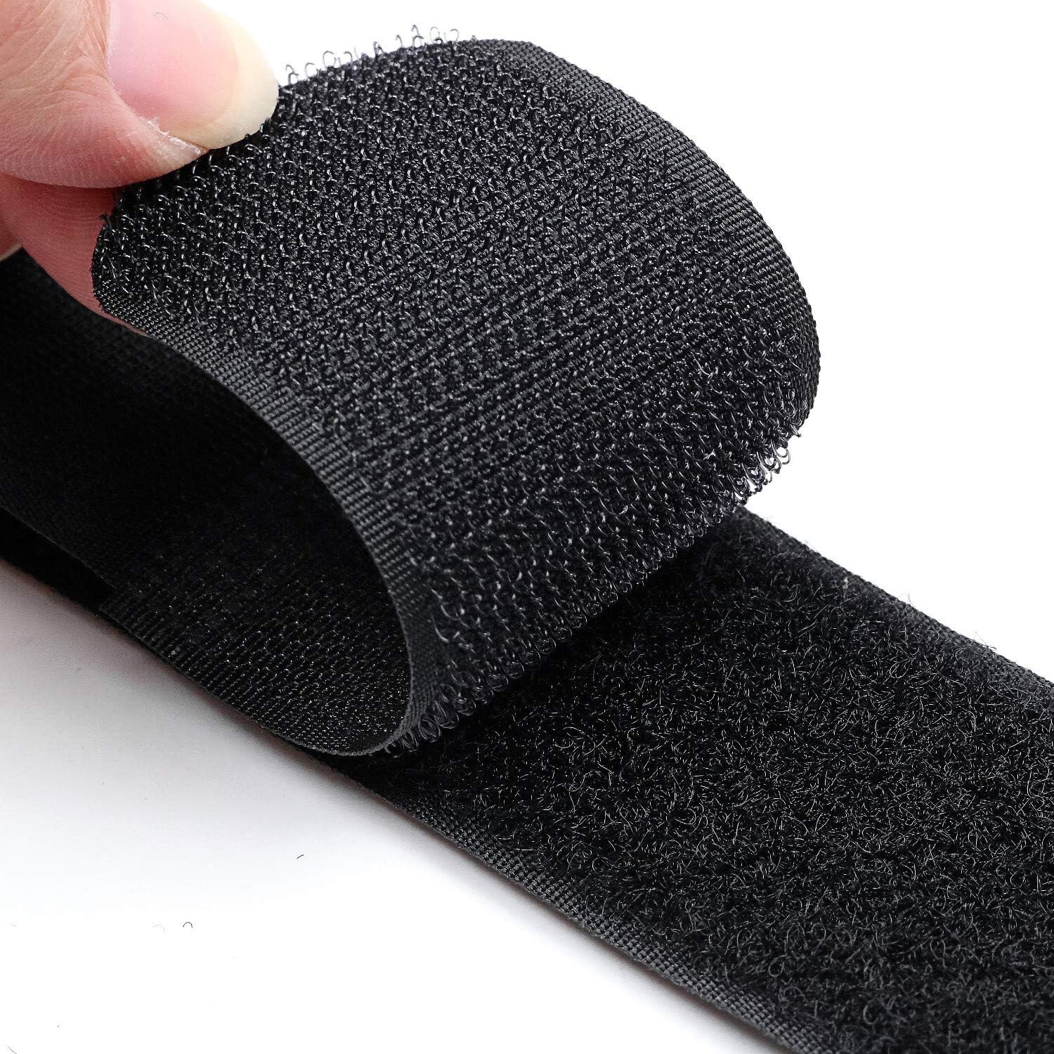 Versatile Cinch Straps 1" x 12" - 12 Pack Hook and Loop with Bonus Cable Ties